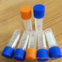 Laboratory Cryovial Tube of Disposable Sterile Clinical